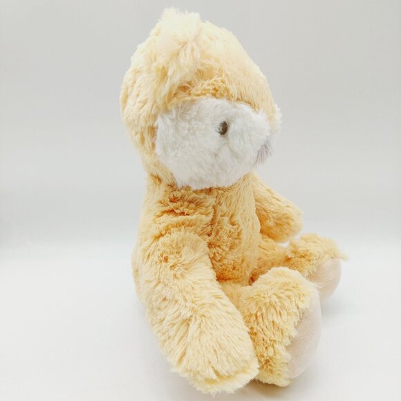 Silver One Fox Plush Stuffed Animal Lovie Toy 9" Sitting Embroidered Eyes - Picture 3 of 8